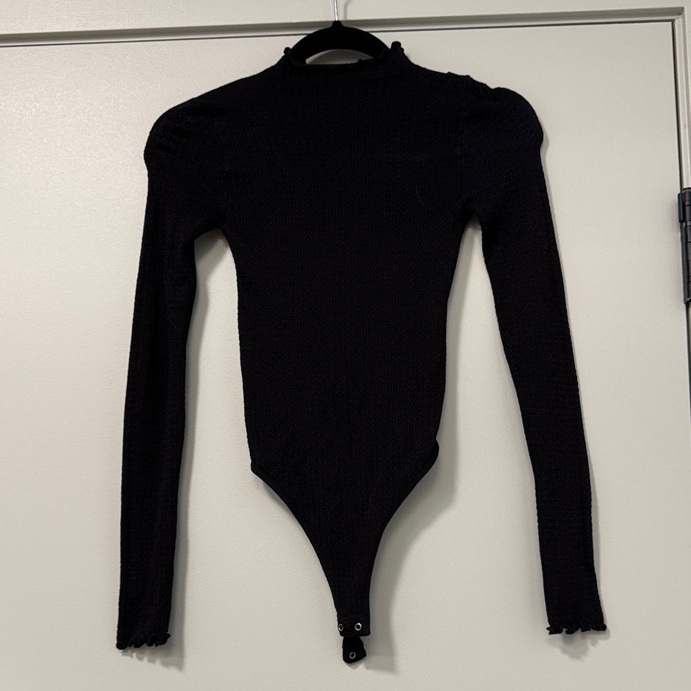 NWOT Intimately by Free People Make It A Mock Neck Seamless Bodysuit Size XS/S